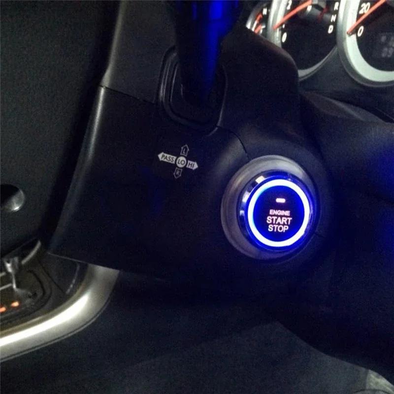 Alarme de voiture avec démarrage automatique, bouton poussoir, démarrage automatique, système d'entr