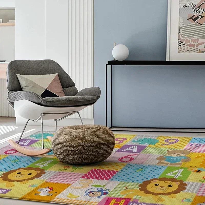 Tapis pliable éducatif pour enfants 180x100 cm - Jeux d'activités et escalade non toxique