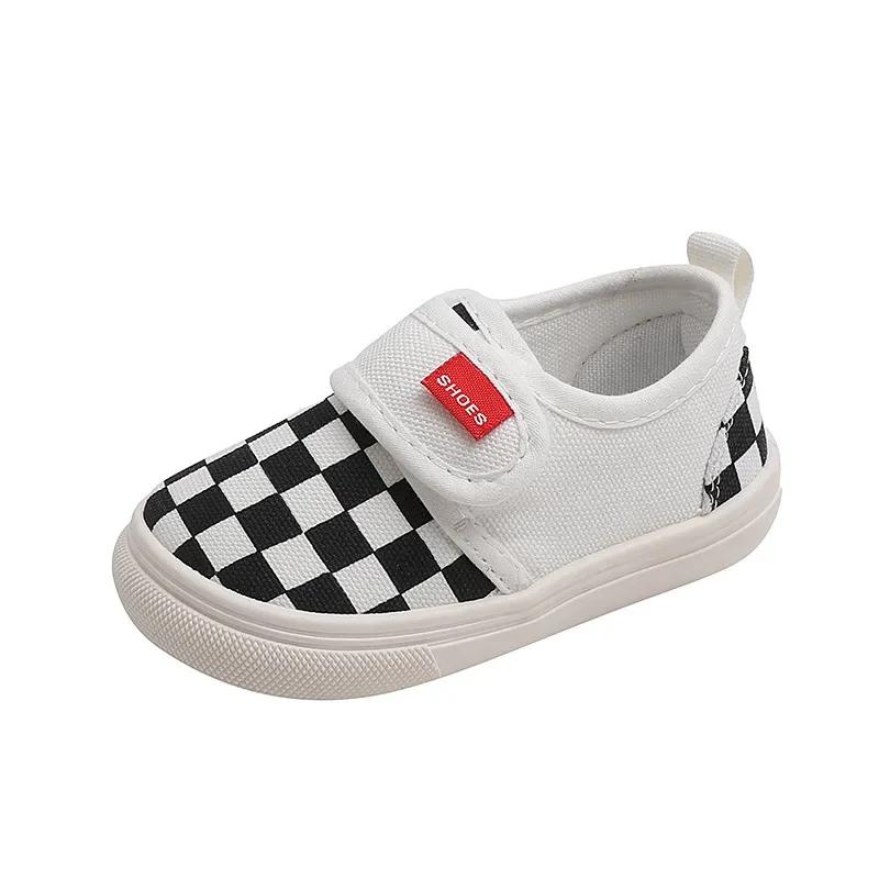 Children Canvas Shoe 2025Spring Summer New Children Sneakers Boy Girl Cloth Shoes Kid Shoes Baby Kin