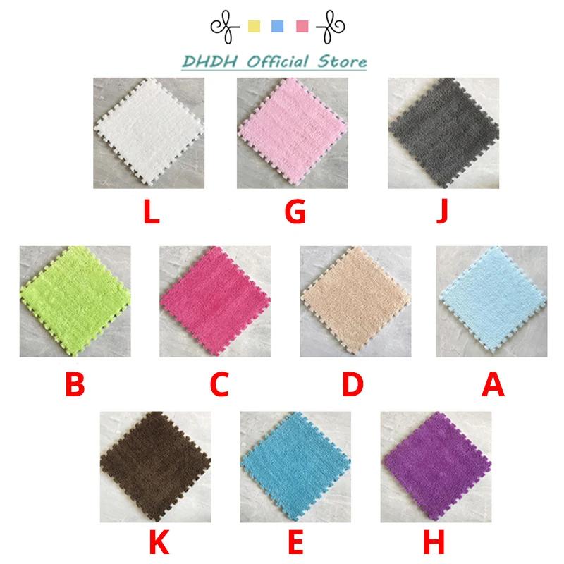 Polymère de jeu en peluche douce pour enfants, tapis de puzzle en mousse brûleur, jouets pour bébé,