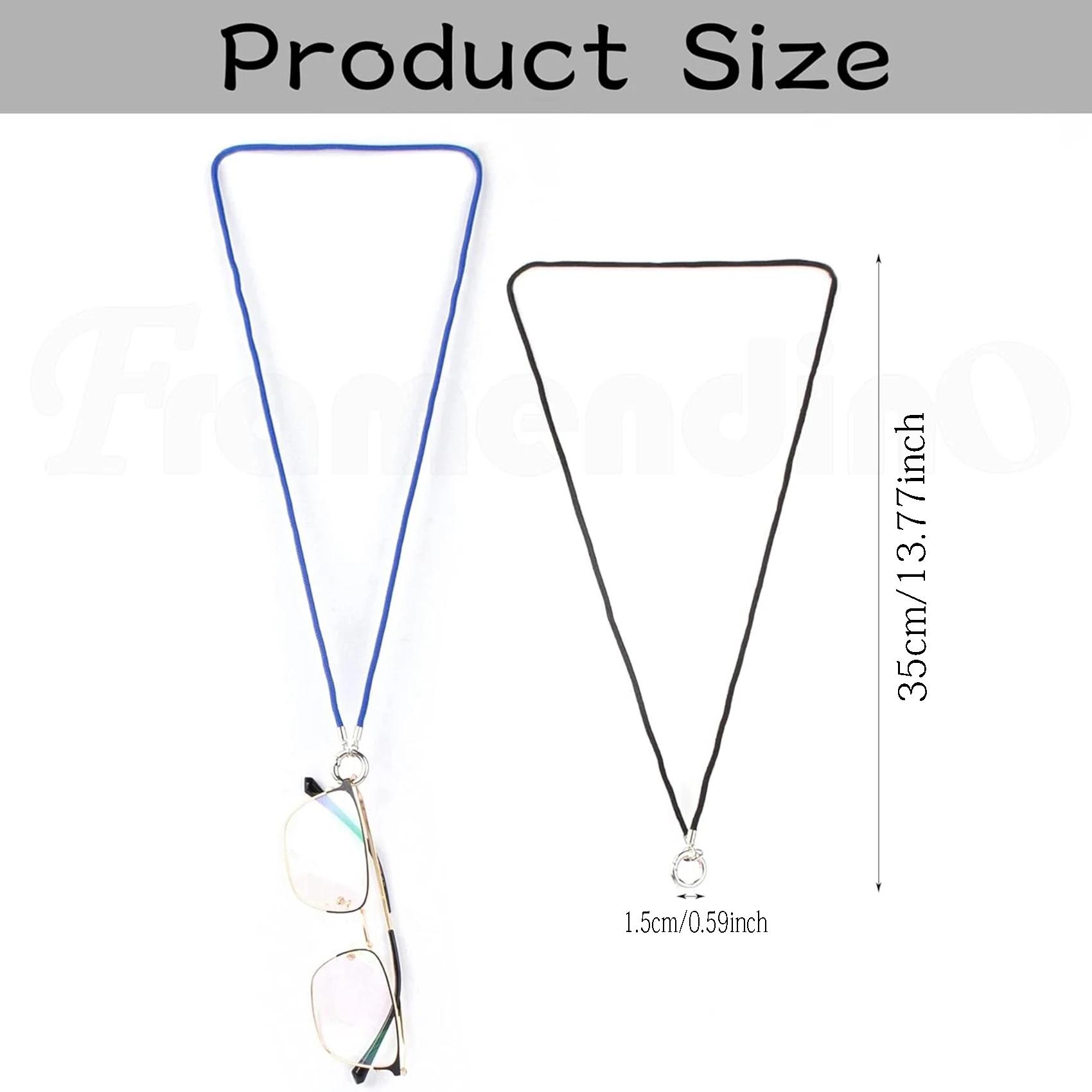 Lunettes de soleil unisexes, ULde cou, cordon de retenue portable, porte-lunettes