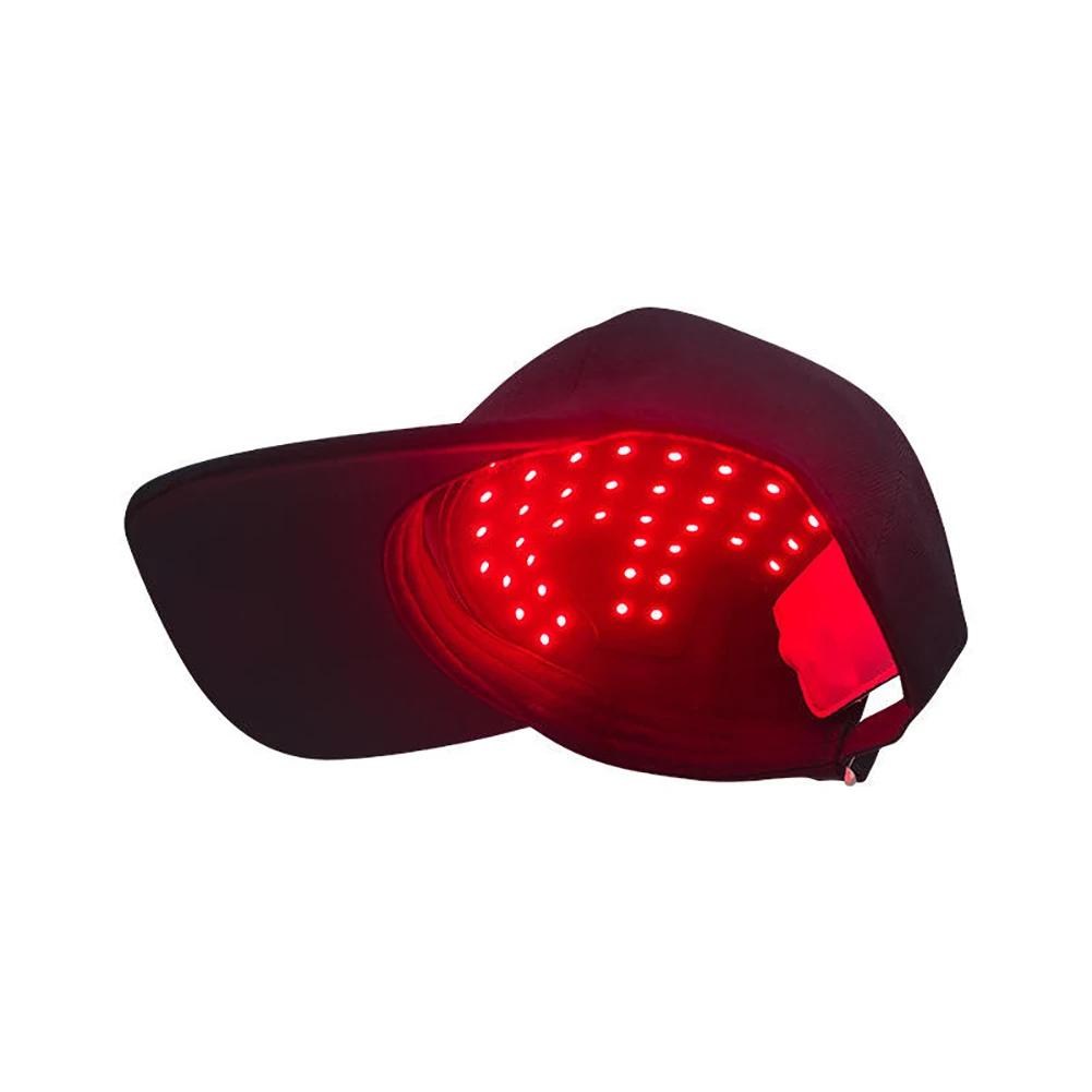Casque de Croissance Capillaire LED 56 LED, Thérapie par Lumière Rouge Infrarouge 660nm & 850nm, Ant