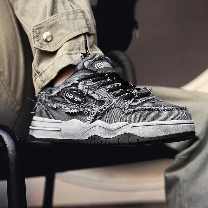 Rétro unisexe chaussures décontractées mode Cool chaud Runn chaussures hommes femmes anti-dérapant c