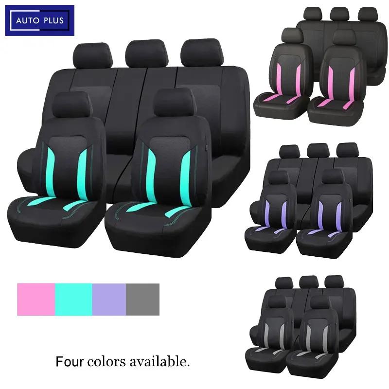 AUTO PLUS Housse de siège de Voiture en maille universelle, ensemble d'accessoires d'intérieur de Vo