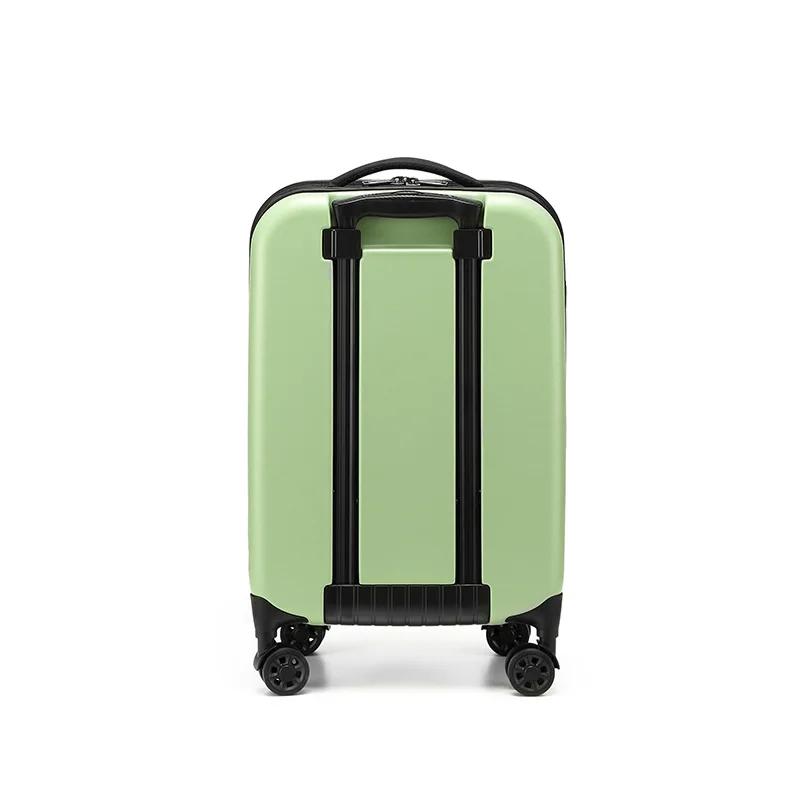Valise à roulettes pliable à 4 roues avec poignée rétractable, valise de rangement portable, serrure