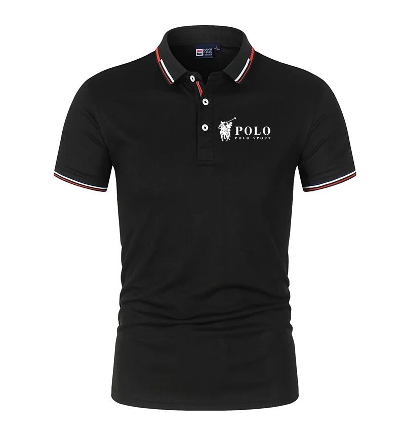 Polo d'été premium pour homme, séchage rapide, respirant, décontracté, mode business, sport, manches