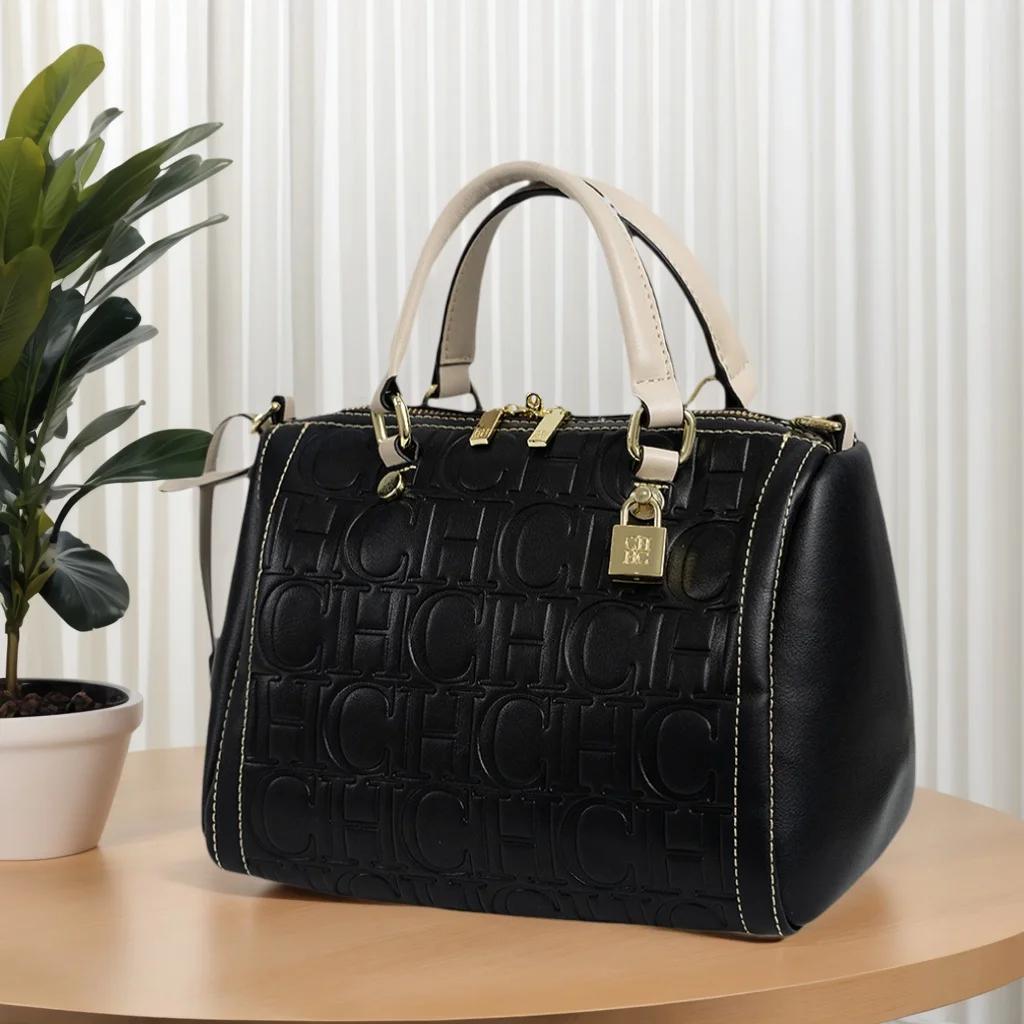 Sac fourre-tout tendance en cuir de haute qualité, style classique, nouvelle collection, marque de l