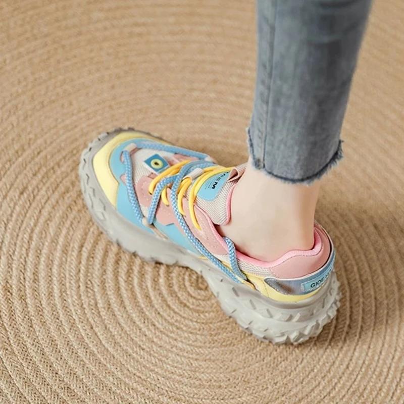 AIYUQI – baskets pour femmes, chaussures décontractées à semelles épaisses, augmentant la taille, gr