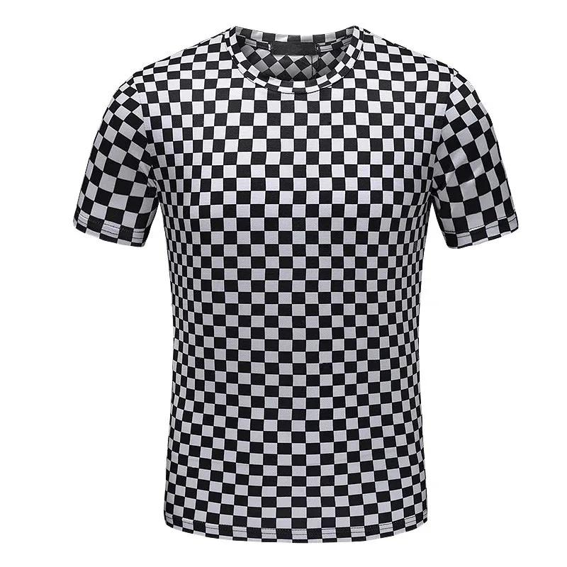 T-shirts décontractés d'été pour hommes et femmes, chemises imprimées en 3D, rétro de luxe, fleurs r
