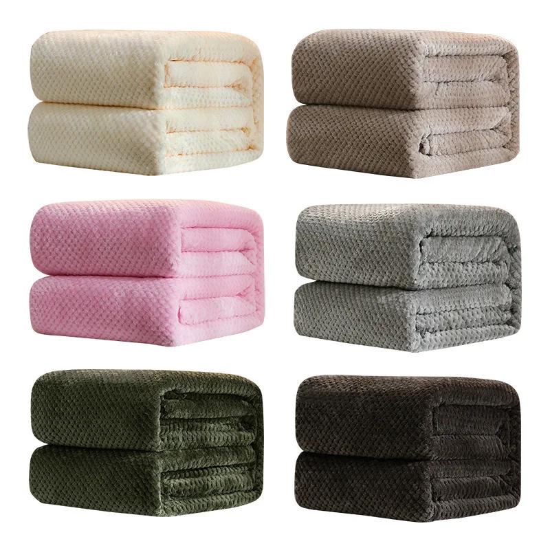 Couverture épaisse en molleton doux pour bébé, couette pour nouveau-né, lange d'emmaillotage, access