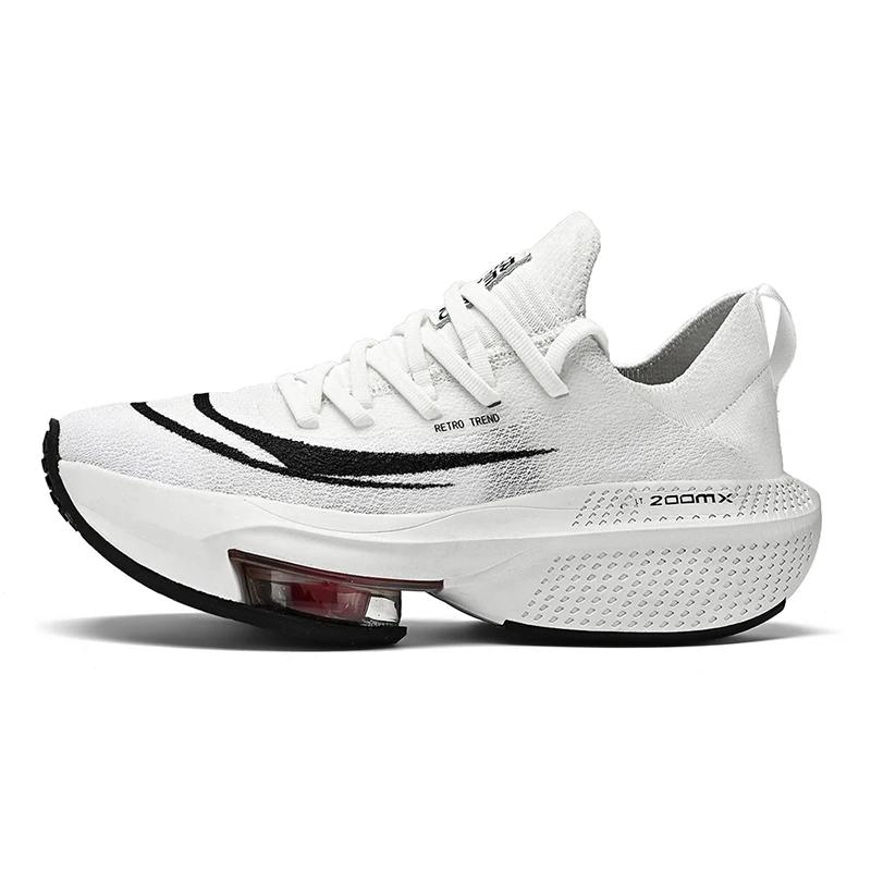 Marathon coussin d'air hommes chaussures de course respirant marathon sport gihtweight baskets femme
