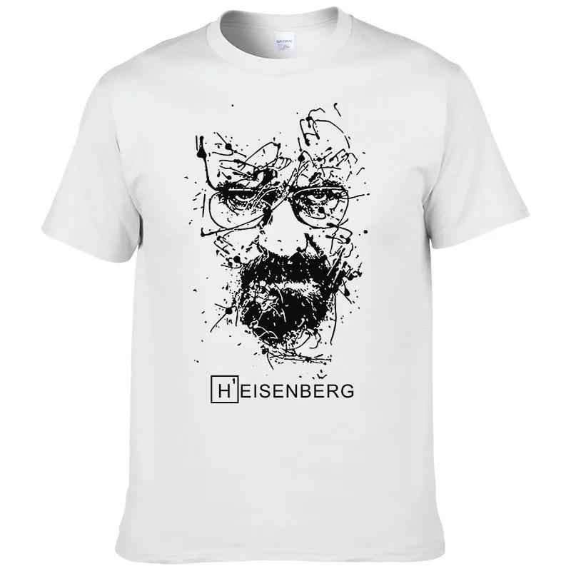2024 nouvelle mode Breaking Bad T-shirts hommes Heisenberg Camisetas Hombre hommes Cool t-shirt haut