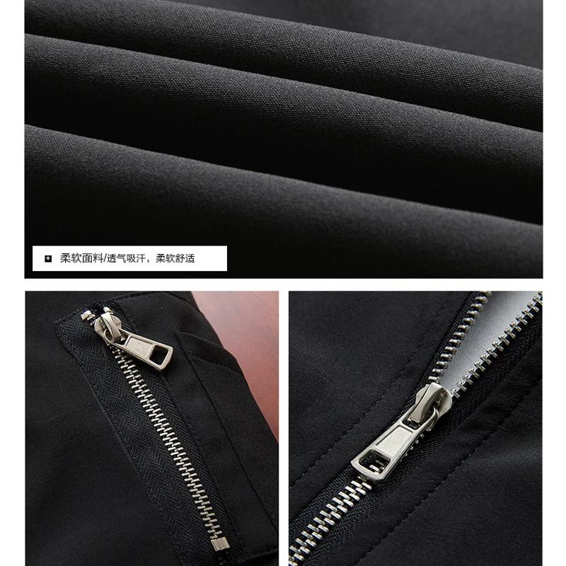 Hommes Bomber veste mince à manches longues vestes de baseball hommes coupe-vent fermeture éclair co