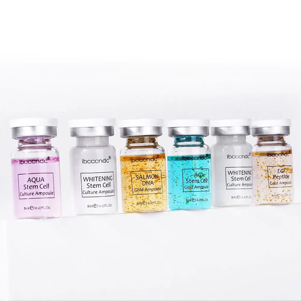 Kit de crème BB pour le visage, fond de teint éclaircissant blanc, correcteur, sérum doré, traitemen
