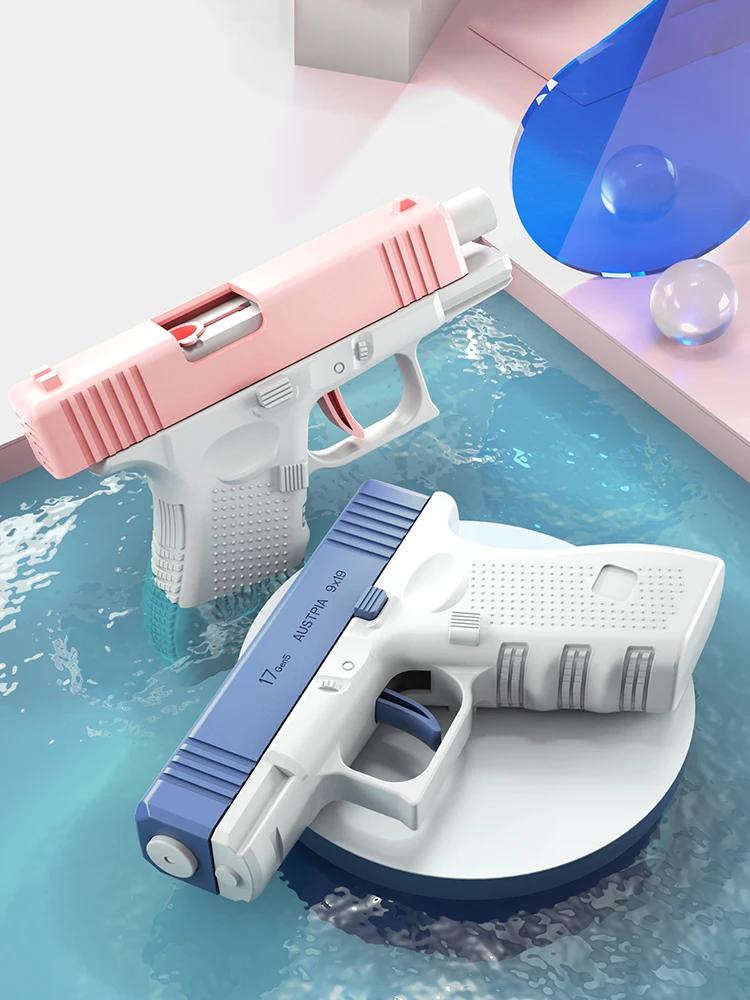 Pistolet à eau automatique à haute pression pour enfant, jouet à jet d'eau, énergie de charge