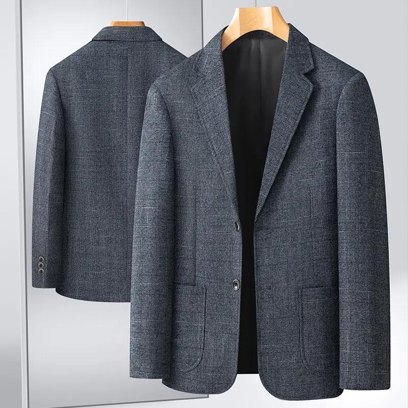 2025 nouveau dîner d'affaires Gentleman mince Gentleman groupe robe mode hommes Style britannique ro