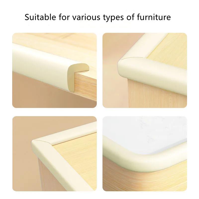 2M super épais bébé sécurité meubles table protection bord coin table couverture protection bande mo