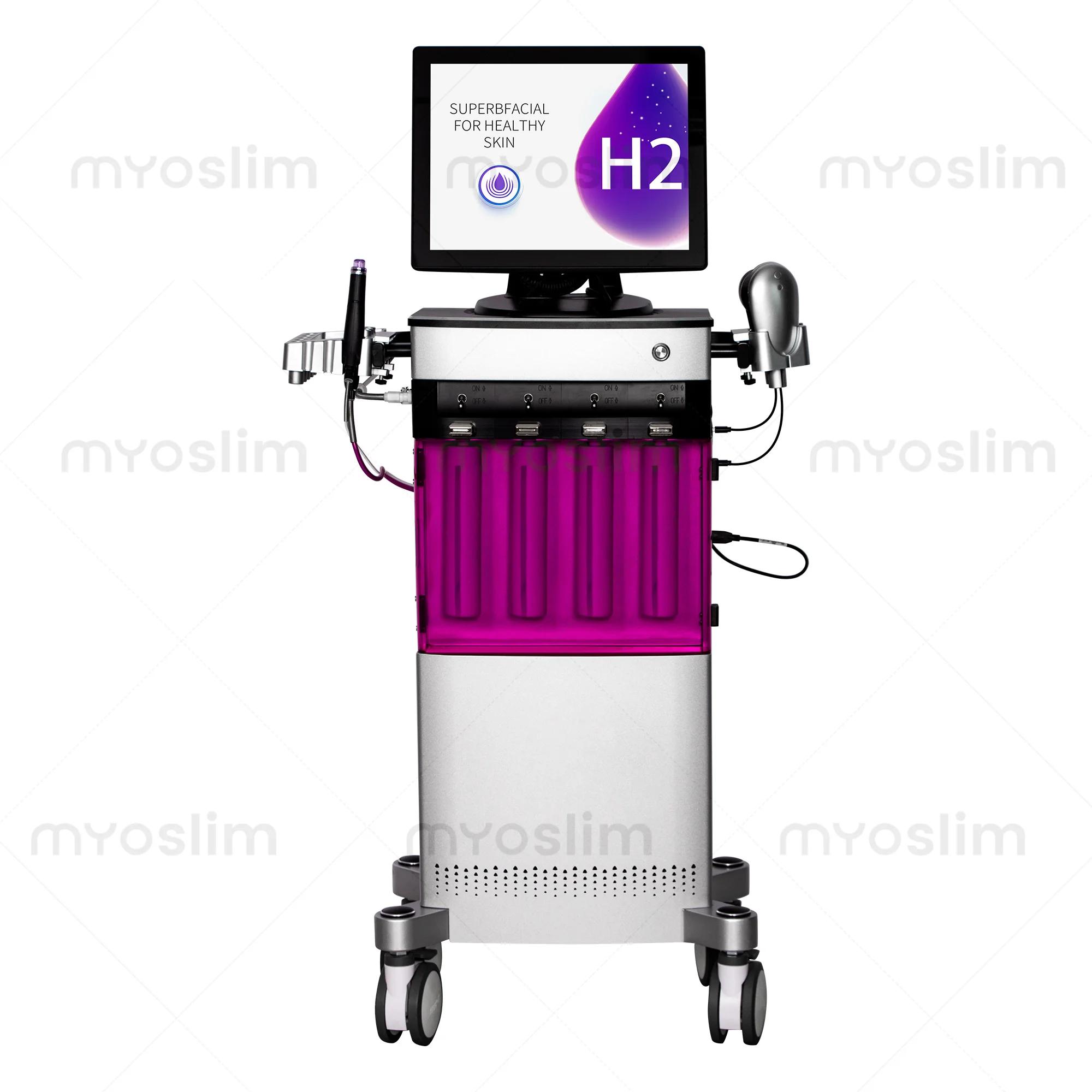 Nouvelle machine de soin de la peau multifonctionnelle Hydra Oxygen Facial : nettoyage du visage, ra