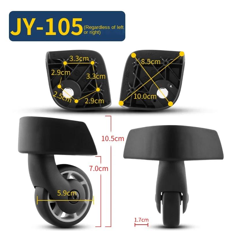 Convient pour Samsonite JY-105 valise roue remplacement chariot cas universel roue accessoires répar