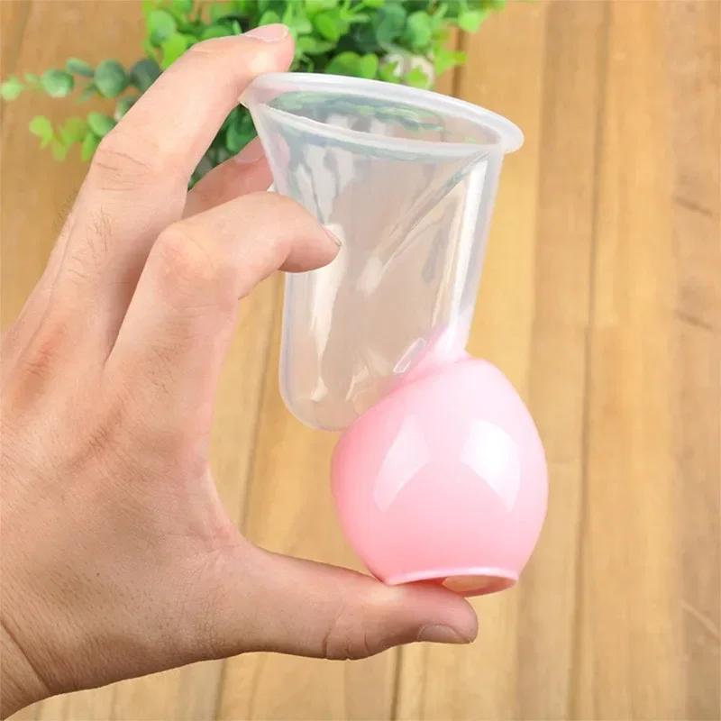 Tire-lait manuel en silicone pour l'alimentation du bébé, collecteur de sein partenaire, ration auto