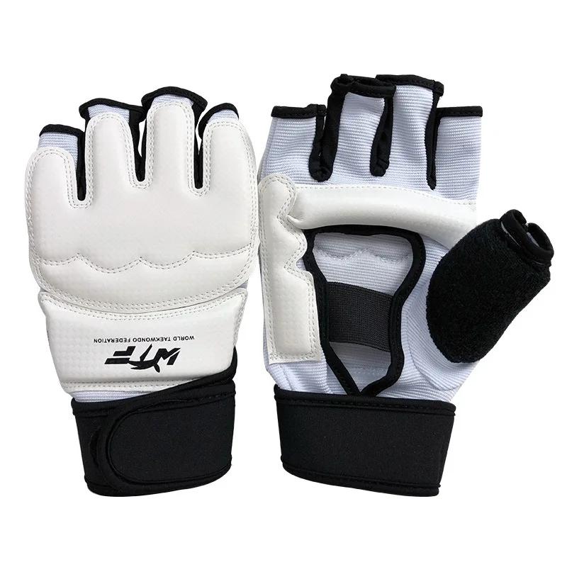 Gants de pied en cuir pour taekwondo, anneau de Rotterdam, protection de rinçage de karaté, équipeme