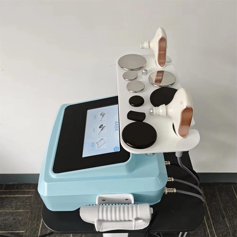 Machine professionnelle portative de thérapie Tecar pour le soulagement de la douleur thérapie physi