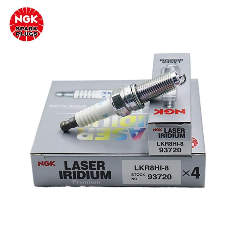 Bougie d'allumage NGK Iridium Gold LKR8HI-8 93720 convient pour Emgrand GL Vision SUV 1.3T(4 pièces)