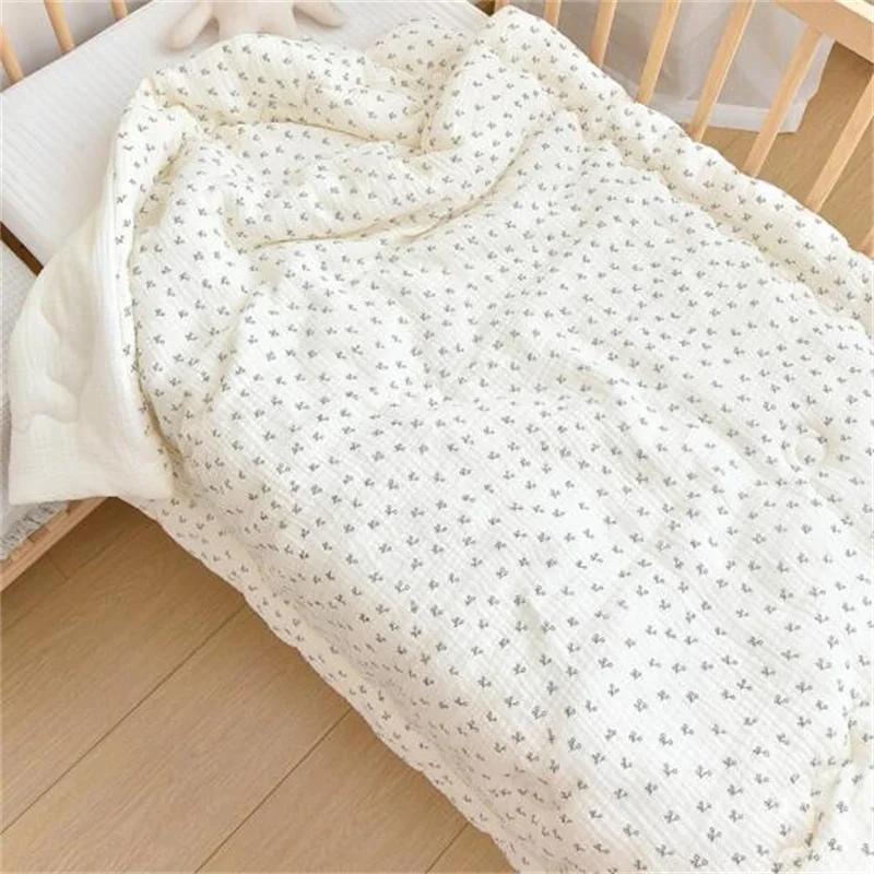 Bébé nouveau-né Unisexe Couverture Hiver Coton Tricoté Bébé Lit de Couchage Couvre Courtepointes Béb