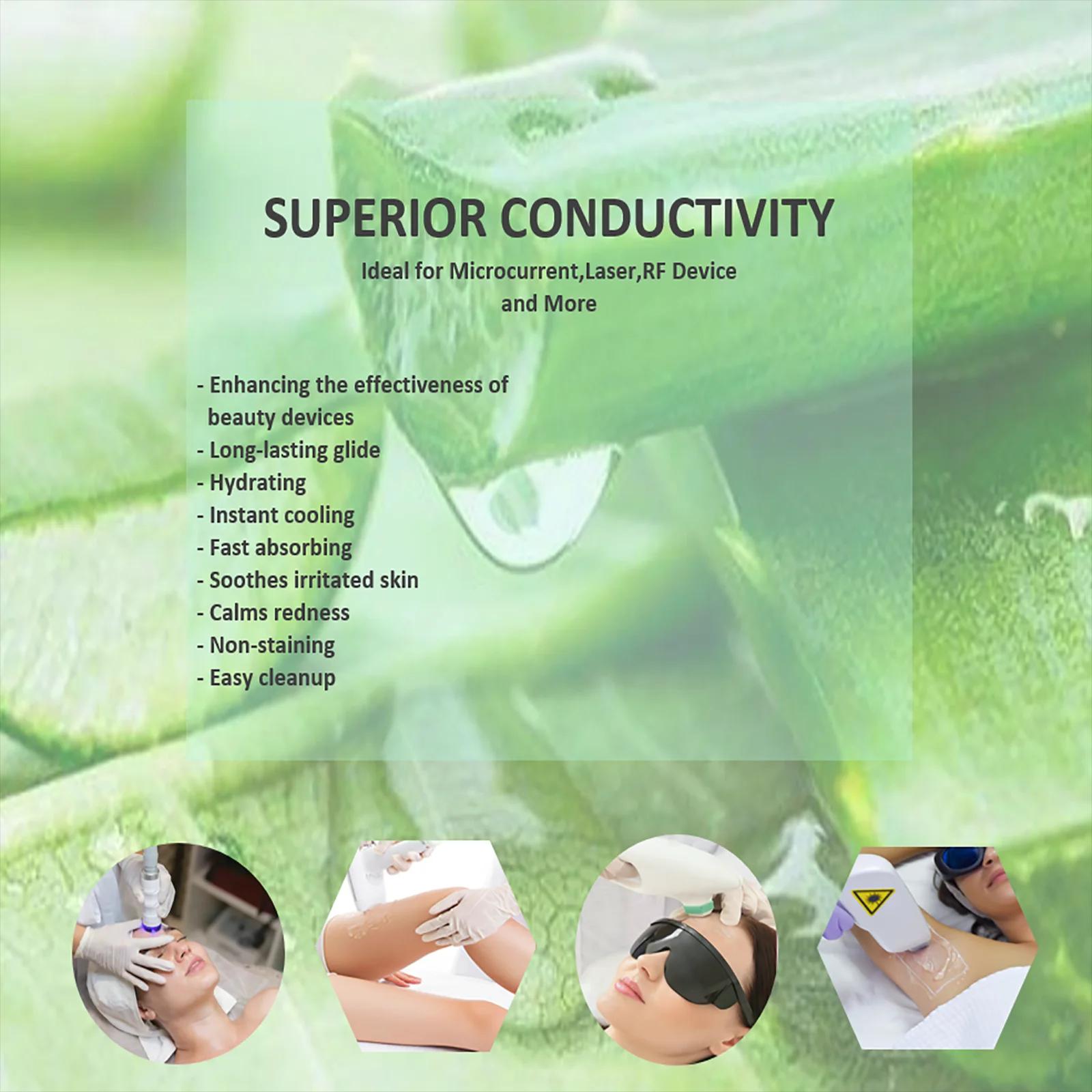 ConEventRadiofrecustudy-Gel de contact transparent à cavitacion, beauté par ultrasons, soins du visa