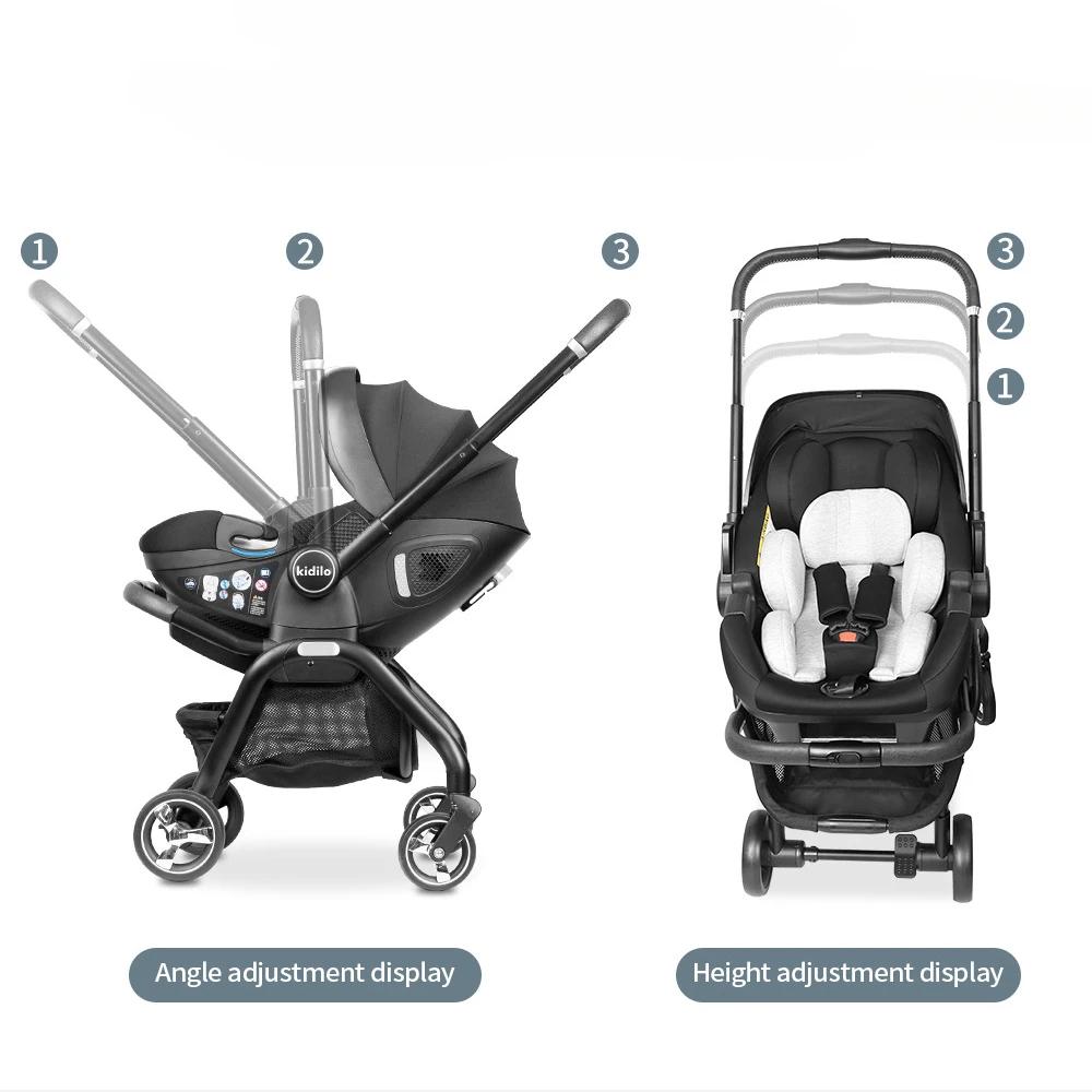 Poussette Portable pour bébé, siège de sécurité pour voiture, panier de couchage multifonction pour