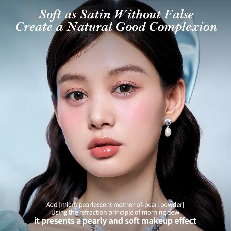 Flower Knows Shell's Jewel Collection Blush en satin de soie