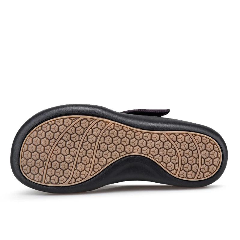 Chaussures pour diabétiques réglables unisexes, orthopédiques médicales pour pieds larges et gras, p