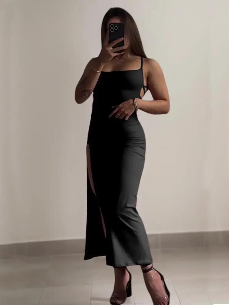 Robe d'été explosive à bretelles licou, haute sensibilité, sac Spice Girl, robe de hanche, nouvelle