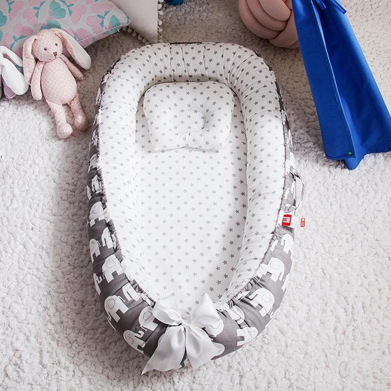 Lit de couchage pare-chocs pour bébé, berceau Portable pour bébé, berceau pour nouveau-né, couffin d