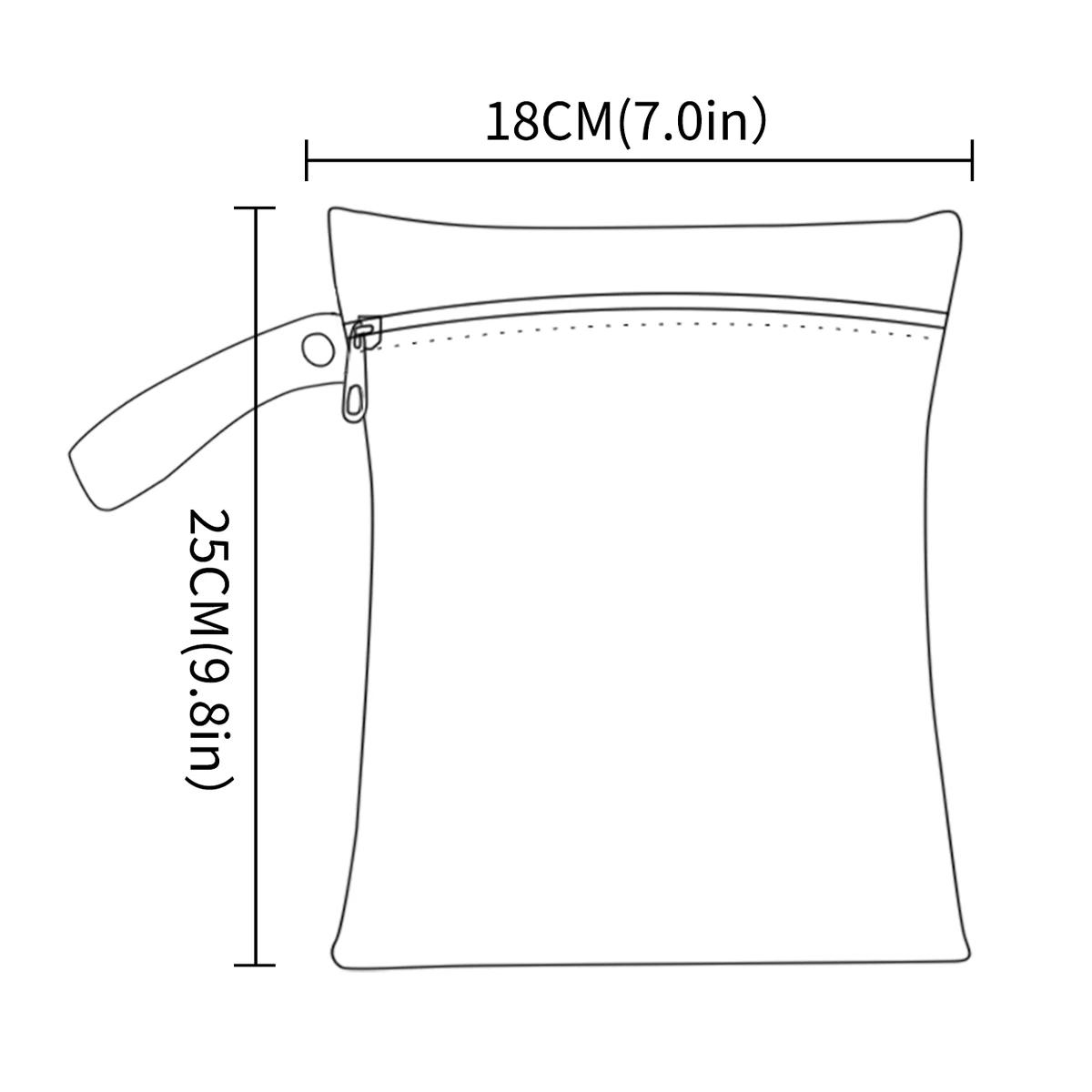 Elinfant 2 pièces Mini sac de rangement étanche pour la natation, la plage et la salle de sport, sac
