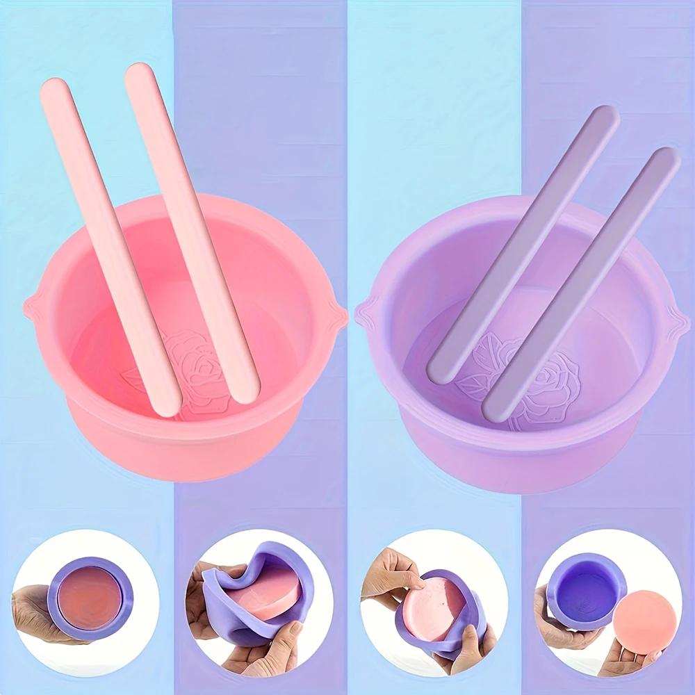 Ensemble d'accessoires d'épilation en Silicone pour femmes, sans alcool, idéal pour le visage et le