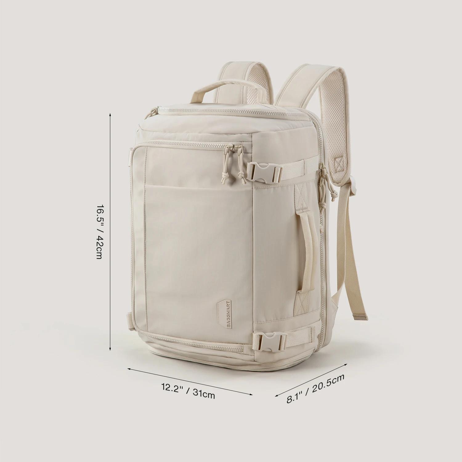 BAGSMART sac à dos de voyage grande capacité sac à dos de Compression sous vide femmes 15.6 pouces p