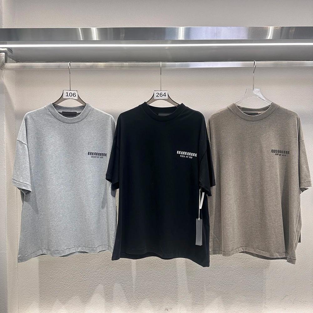 T-shirt d'été pour hommes, marque américaine tendance, style hip-hop streetwear, coupe oversize, man
