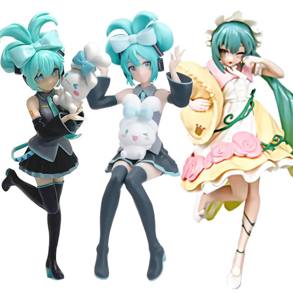 Figurine de dessin animé Hatsune Miku X cannelle, miroir féerique, la belle au bois dormant, ornemen