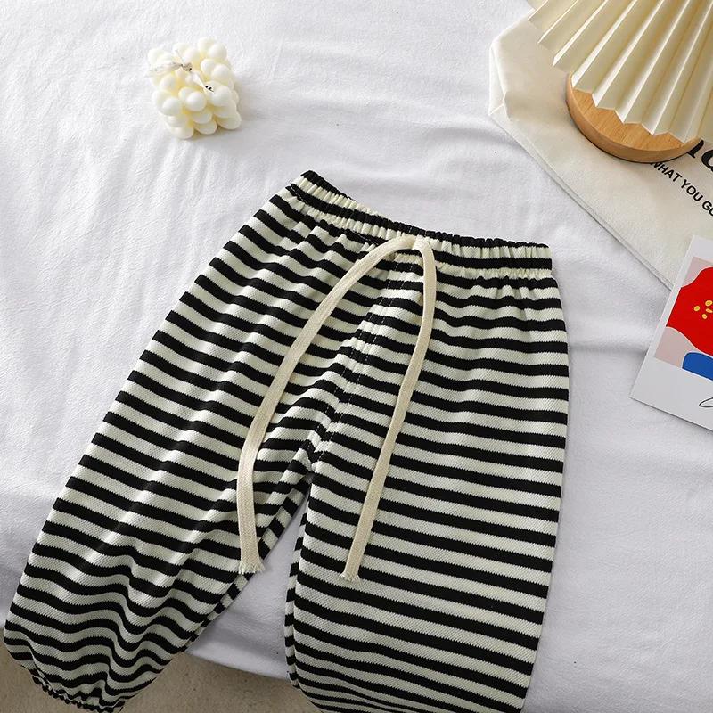 Pantalons d'été anti-moustiques coréens pour enfants, pour garçons et filles, pantalons de sport déc
