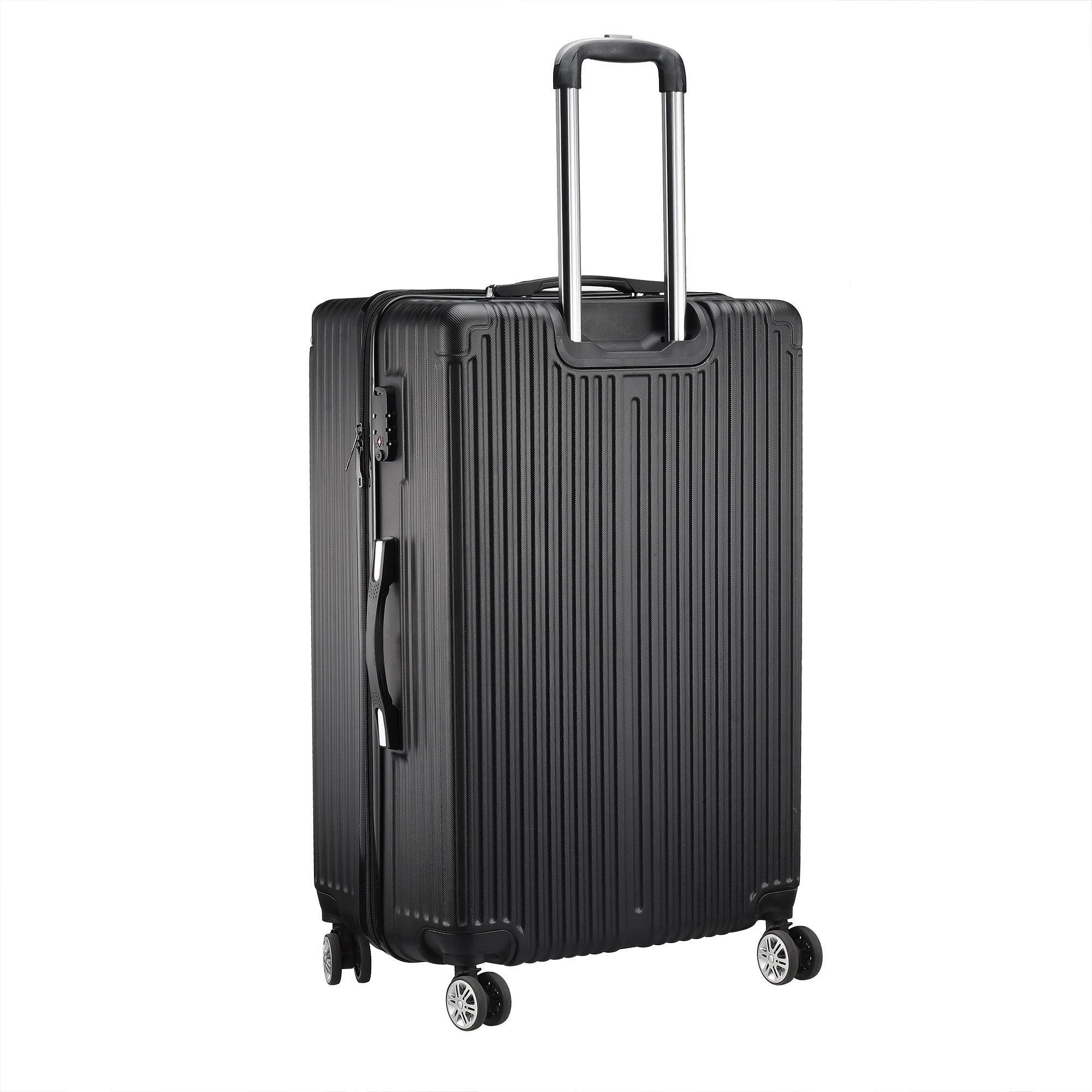 Ensemble de valises Lazyspace 3 pièces, valise de voyage avec roulettes et serrure, ensembles de bag