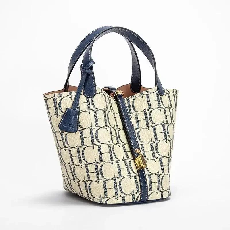 CH – sac à main de voyage de grande capacité pour femmes, marque de luxe, Texture de mode, lettre im