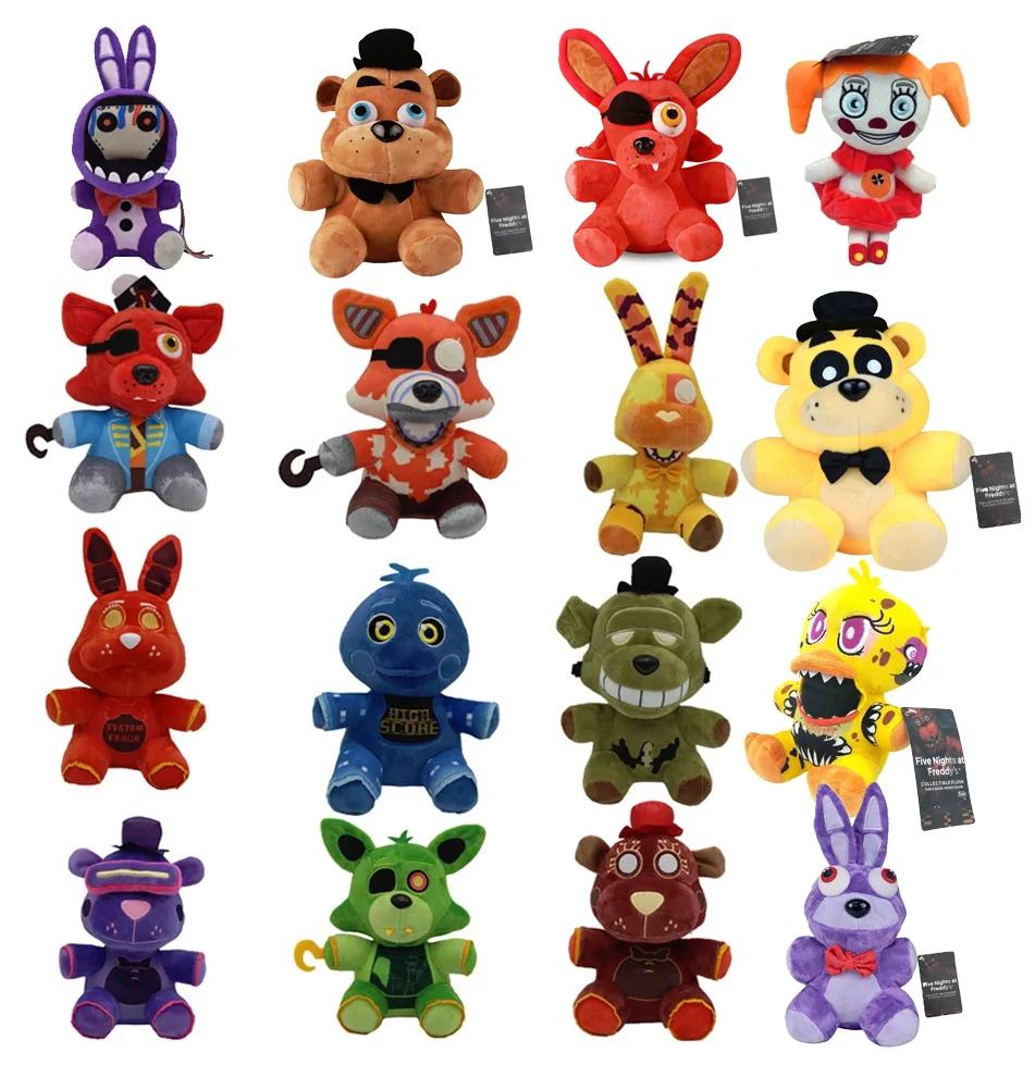Nouveau 18 CM cinq nuits chez Freddy's FNAF peluche ours en peluche lapin jeu jouets enfants anniver