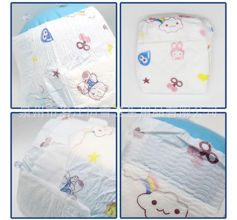 Couches nouveau-né en tissu 50 pièces - Culottes ultra-minces respirantes pour bébé infantile