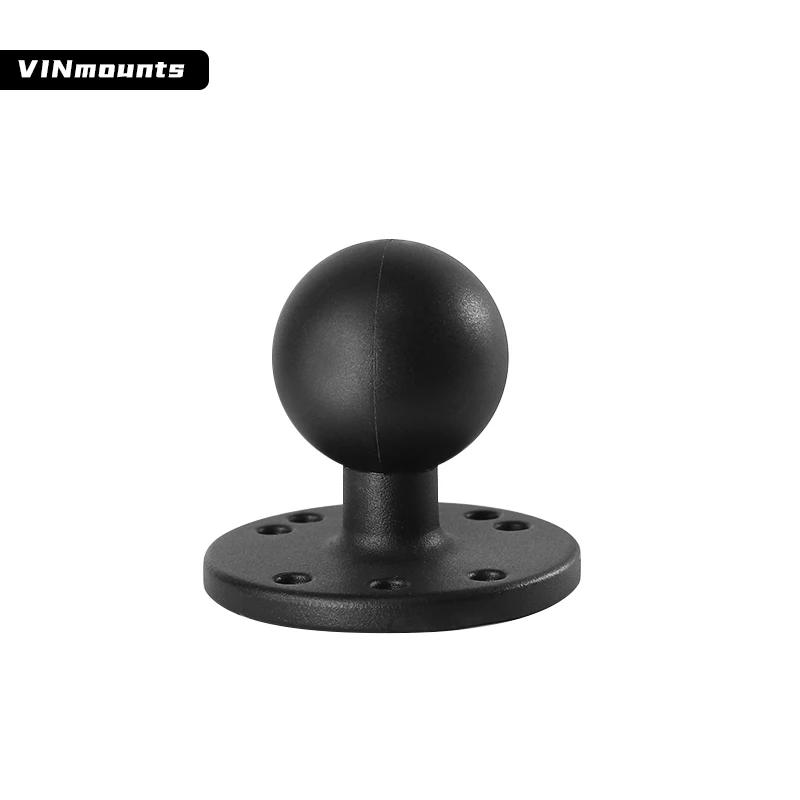Base en aluminium ronde universelle de base de boule de montage d'AMPS de 1.5 pouces enduite de VIN-