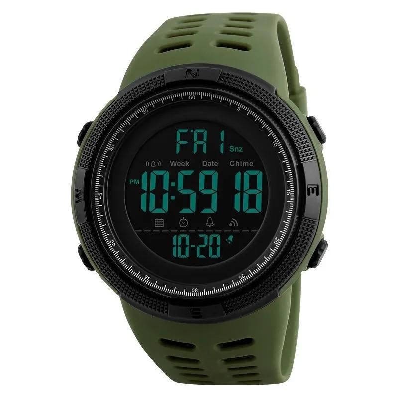 YIKAZE Y01 militaire hommes sport montre-bracelet multifonction hommes montres numériques étanche ho