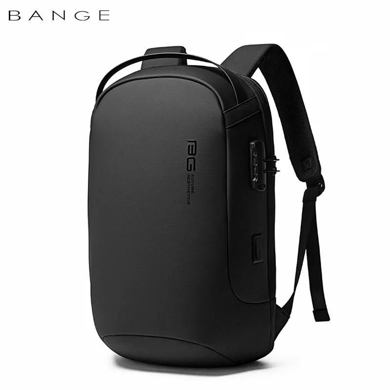 BANGE-Sacs à dos multifonctions SR pour ordinateur portable, sac à dos de voyage étanche, sacs d'éco