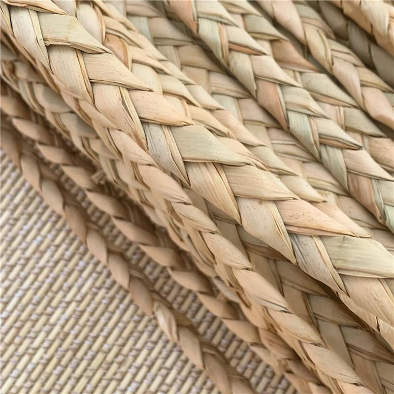 Corde de Calamus Enge Naturelle Tressée en Rotin et Paille Faite à la Main, Matériel de Bricolage, D