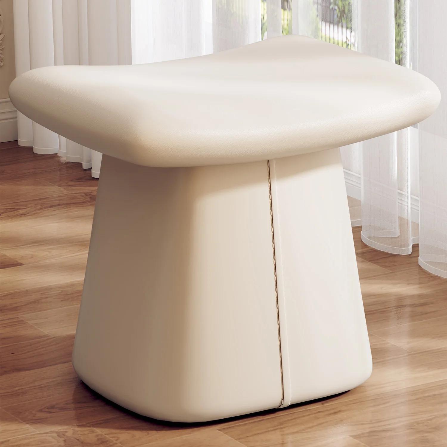 Tabouret de maquillage design, chaise de chambre à coucher, Nail Art, siège souple, sièges en cuir,