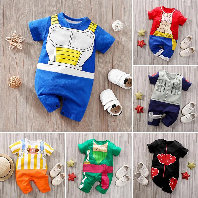 Vêtements pour nouveau-nés, beau jeu de rôle animé, en coton, confortable et doux, pour garçons et f
